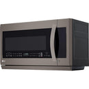  LG 30-inch, 2.2 cu. ft. Over-the-Range Microwave Oven with 2nd Generation Slide-Out ExtendaVent™ LMV2257BD IMAGE 2