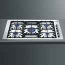 Smeg 36-inch Built-In Gas Cooktop PGFU36X IMAGE 2