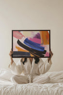 CREATIVE PULSE, Oeuvre sur toile étirée