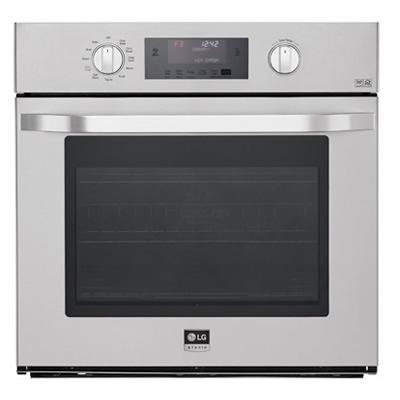 LG STUDIO 30-inch, 4.7 cu. ft. Built-in Single Wall Oven with Convection LSWS306ST IMAGE 1