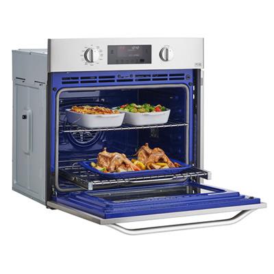 LG STUDIO 30-inch, 4.7 cu. ft. Built-in Single Wall Oven with Convection LSWS306ST IMAGE 3