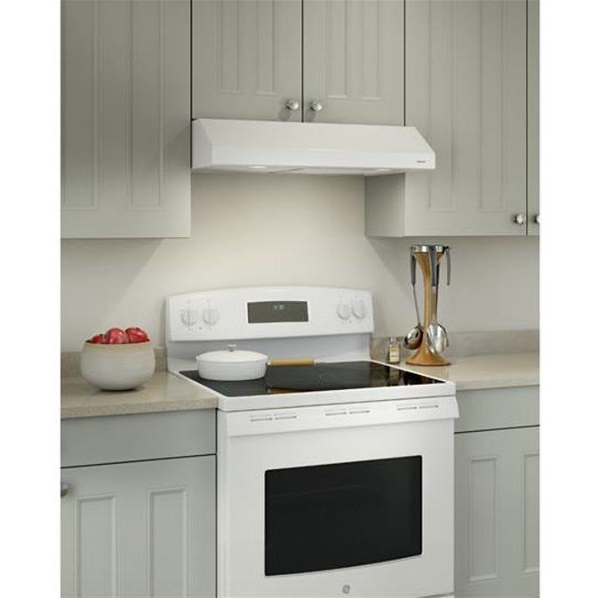 Broan 30-inch Glacier Series Under-Cabinet Range Hood BCS330WWC IMAGE 5