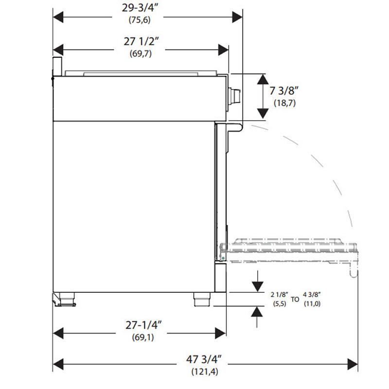 Fulgor Milano 30-inch Freestanding Induction Range F6PIR304S1 IMAGE 2