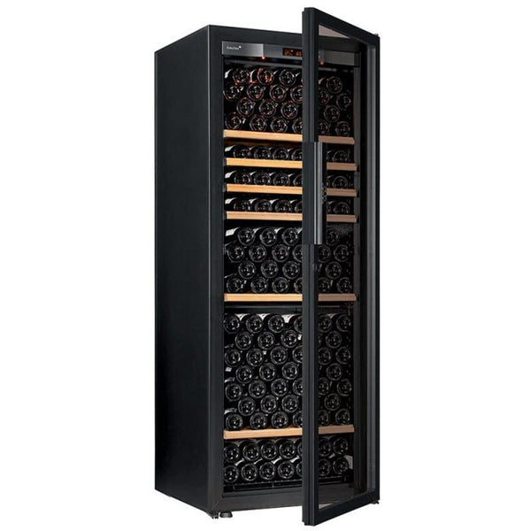 EuroCave 182-bottle Freestanding Wine Cooler V-PURE-L Full Glass IMAGE 1