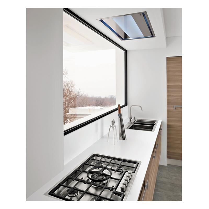 Falmec 54-inch NUVOLA Design+ Built-In Range Hood FDNUV54C6SS IMAGE 4