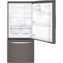 GE 30-inch, 20.9 cu. ft. Bottom Freezer Refrigerator GDE21DMKES IMAGE 2