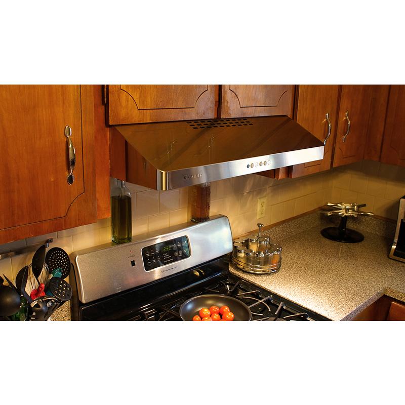 Faber 30-inch Levante II Under-Cabinet Range Hood LEVT30SS400-B IMAGE 4