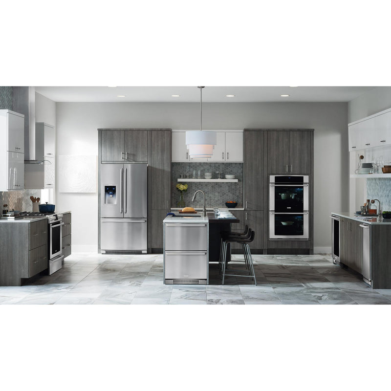 Electrolux 36-inch, 21.5 cu. ft. Counter-Depth French 3-Door Refrigerator with Wave-Touch® Controls EW23BC87SS IMAGE 8