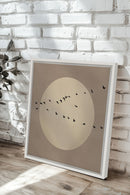 FLIGHT OF LIGHT, Œuvre sur toile étirée