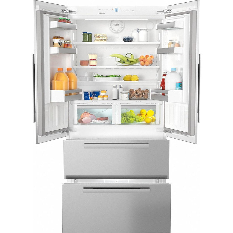 Miele 36-inch, 18.9 cu.ft. French 3-Door Refrigerator 38995500 IMAGE 2