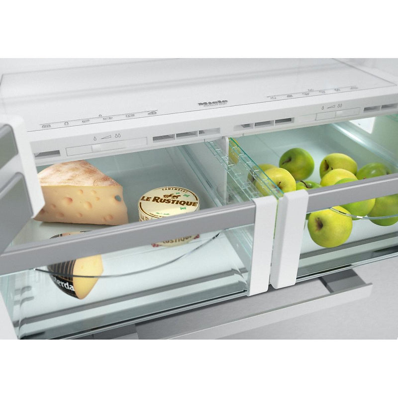 Miele 36-inch, 18.9 cu.ft. French 3-Door Refrigerator 38995500 IMAGE 5