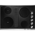  Couleur_Acier inoxydable  -- 30 inch Built in Electric Cooktop with Even Heat™ Element IMAGE 1
