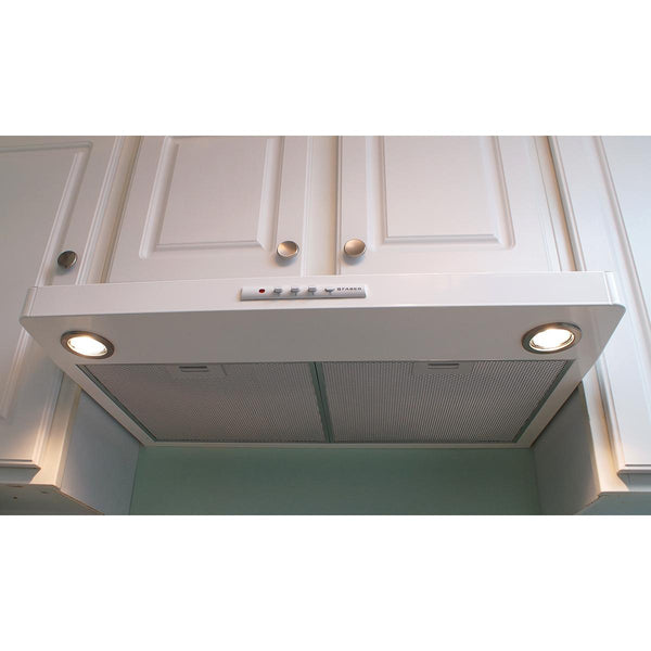 Faber 24-inch Levante I Under-Cabinet Range Hood LEVA24WH300-B IMAGE 1