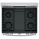  GE 30-inch Freestanding Gas Range with Steam Clean JCGBS66SEKSS IMAGE 5