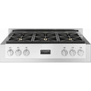Fulgor Milano 36-inch Buit-in Gas Rangetop with 6 Burners F6GRT366S1 IMAGE 1