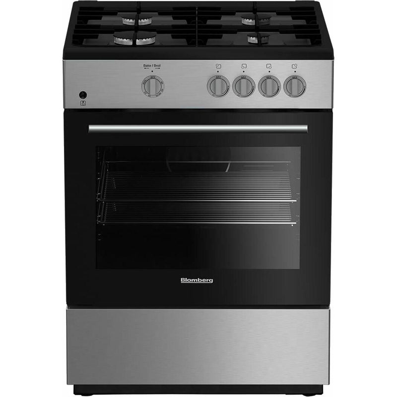 Blomberg 24-inch Freestanding Gas Range BGR 24102 SS IMAGE 1