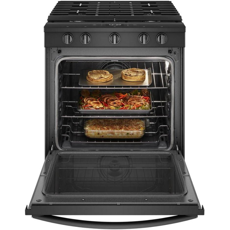 Whirlpool 30-inch Slide-In Gas Range WEG750H0HB IMAGE 2