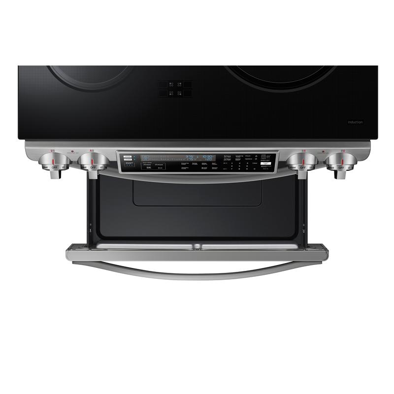 Samsung 30-inch Slide-In Induction Range NE58H9970WS/AC IMAGE 8