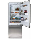  Blomberg 30-inch, 16.4 cu.ft. Built-In Bottom Freezer Refrigerator with Automatic Ice Machine BRFB1920SS IMAGE 2