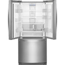  Whirlpool 30-inch, 19.68 cu.ft. Freestanding French 3-Door Refrigerator with FreshFlow™ Air Filter WRF560SFHZ IMAGE 3