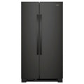  Couleur_Noir  -- Whirlpool 33 inch, 21.7 cu. ft. Freestanding Side by side Refrigerator with Adaptive Defrost IMAGE 1