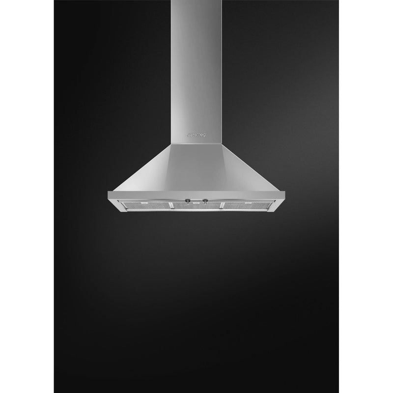 Smeg 36-inch Wall-Mount Range Hood KPF36UX IMAGE 2