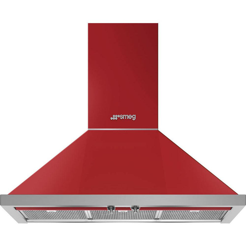 Smeg 36-inch Wall-Mount Range Hood KPF36URD IMAGE 1