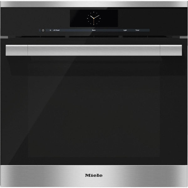 Miele 24-inch, 2.51 cu. ft. built-in single wall oven with convection 23676553USA IMAGE 1