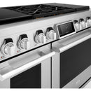 Signature Kitchen Suite 48-inch Freestanding Dual-Fuel Range with Sous Vide SKSDR480SIS IMAGE 7