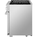 Signature Kitchen Suite 36-inch Freestanding Dual-Fuel Range with Steam-Assist Oven SKSDR360GS IMAGE 9