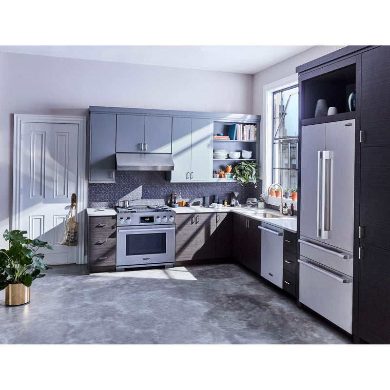  Signature Kitchen Suite 36-inch, 19.3 cu.ft. Built-in French 4-Door Refrigerator with Internal Water Dispenser SKSFD3604P IMAGE 17