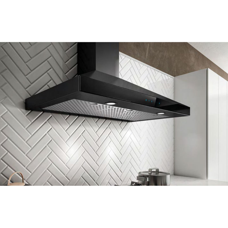 Elica 30-inch Varna Black Wall Mount Range Hood EVR630BL IMAGE 4