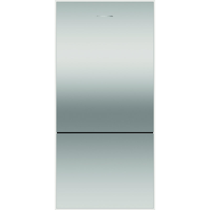 Fisher & Paykel 32-inch, 17.6 cu. ft. Counter-Depth Bottom Freezer Refrigerator with ActiveSmart™ RF170BRPX6 N IMAGE 1