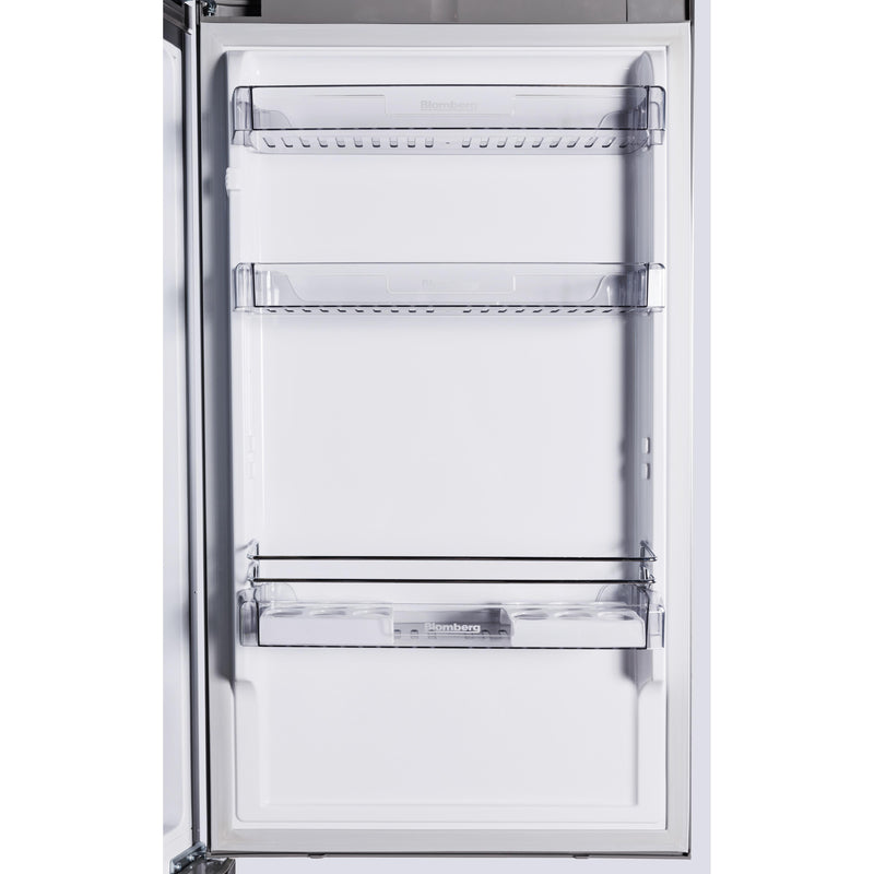 Blomberg 24-inch, 11.35 cu.ft. Freestanding Bottom Freezer Refrigerator with Ice Maker BRFB 1322 SS IMAGE 7