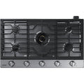  Couleur_Acier inoxydable -- Samsung 36 inch Built in Gas Cooktop with Wi Fi and Bluetooth Connected IMAGE 1