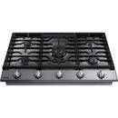  Couleur_Acier inoxydable -- Samsung 36 inch Built in Gas Cooktop with Wi Fi and Bluetooth Connected IMAGE 2