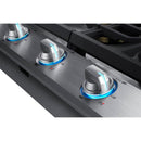  Couleur_Acier inoxydable -- Samsung 36 inch Built in Gas Cooktop with Wi Fi and Bluetooth Connected IMAGE 4