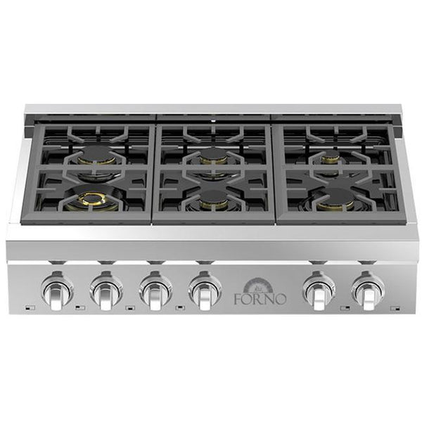 Forno 36-inch Built-in Gas Rangtop FCTGS5714-36 IMAGE 1