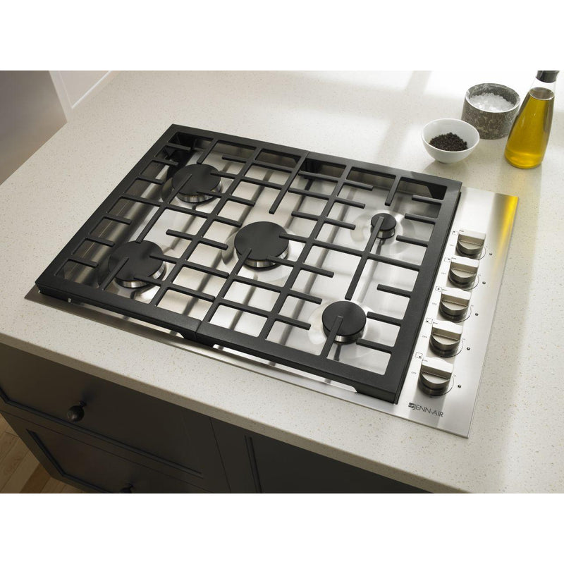 JennAir 30-inch Built-in Gas Cooktop JGC7530BS IMAGE 2