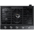  Couleur_Noir inoxydable  -- Samsung 30 inch Built In Gas Cooktop with Wi Fi Connectivity IMAGE 1