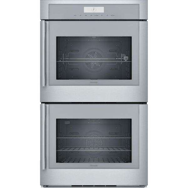 Thermador 30-inch, 9.0 cu.ft. Built-in Double Wall Oven with Home Connect MED302RWS IMAGE 1