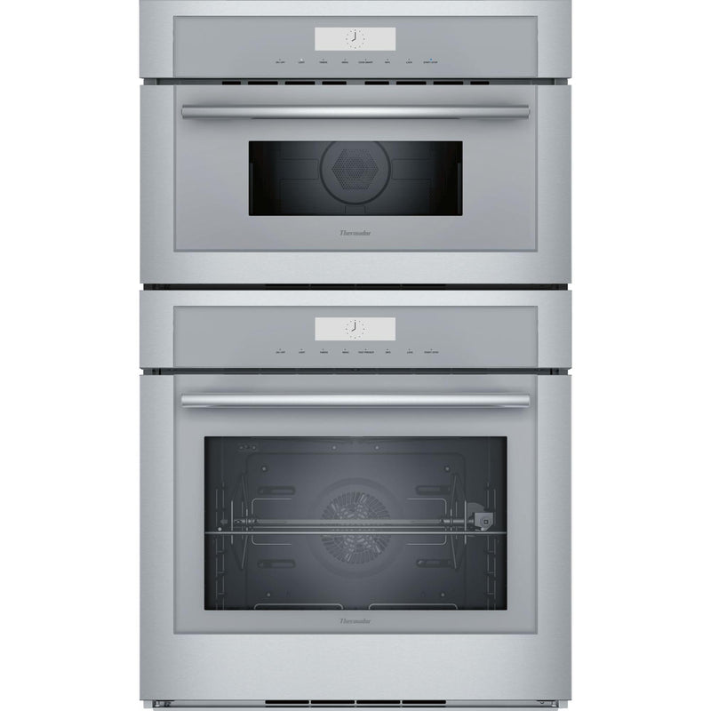 Thermador 30-inch, 6.1 cu.ft. Built-in Combination Wall Oven with Speed Oven MEDMC301WS IMAGE 1