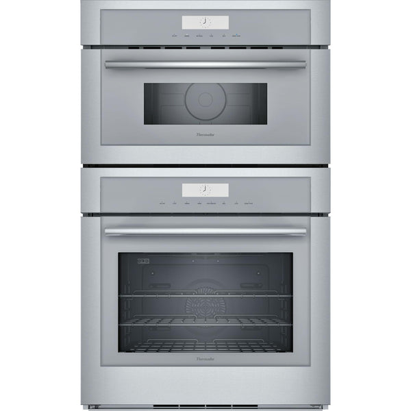 Thermador 30-inch,  6.1 cu.ft. Built-in Combination Wall Oven with Microwave MEM301WS IMAGE 1