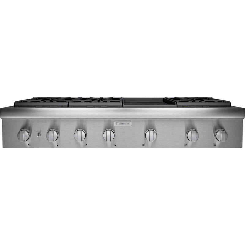 Thermador 48-inch Built-in Gas Rangetop with Griddle PCG486WD IMAGE 1