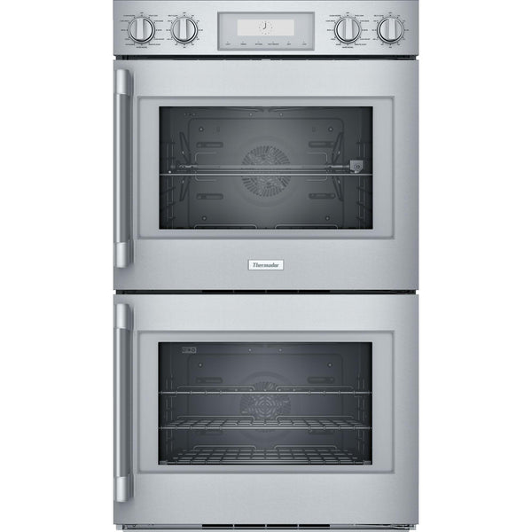 Thermador 30-inch, 9.0 cu.ft. Built-in Double Wall Oven with Home Connect POD302RW IMAGE 1