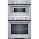 Thermador 30-inch, 6.1 cu.ft. Built-in Combination Wall Oven with Speed Oven PODMC301W IMAGE 1