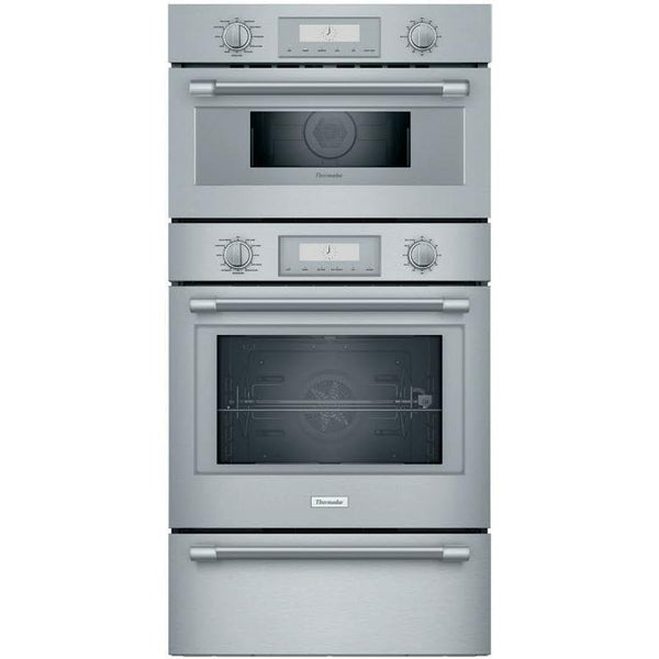 Thermador 30-inch, 8.6 cu.ft. Built-in Triple Combination Oven with Speed Oven PODMCW31W IMAGE 1