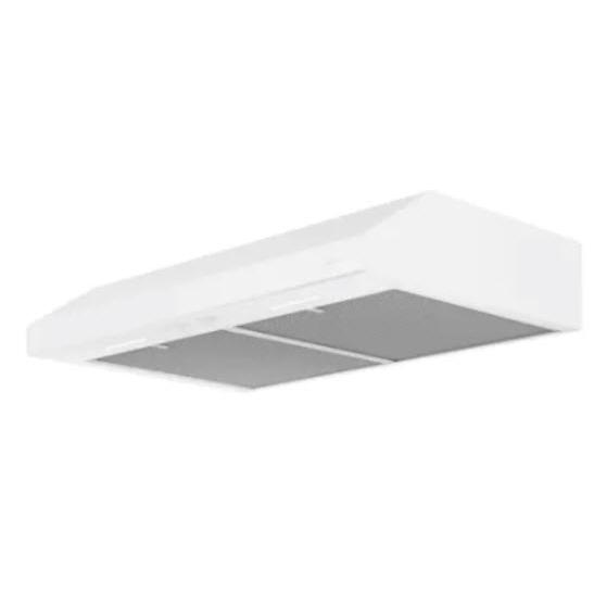 Broan 30-inch Glacier Series Under Cabinet Range Hood BCSEK130WW IMAGE 2