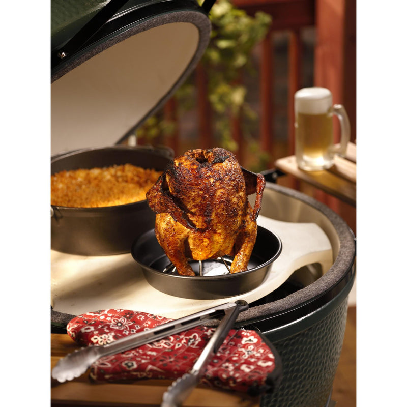 Big Green Egg Large Built-In Egg Charcoal Smoker Kit 389920 IMAGE 9