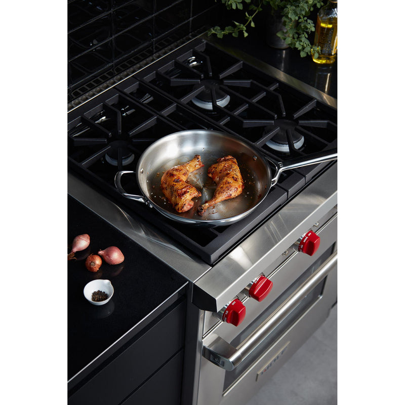 Wolf 30-inch Freestanding Gas Range with Convection GR304-LP IMAGE 4